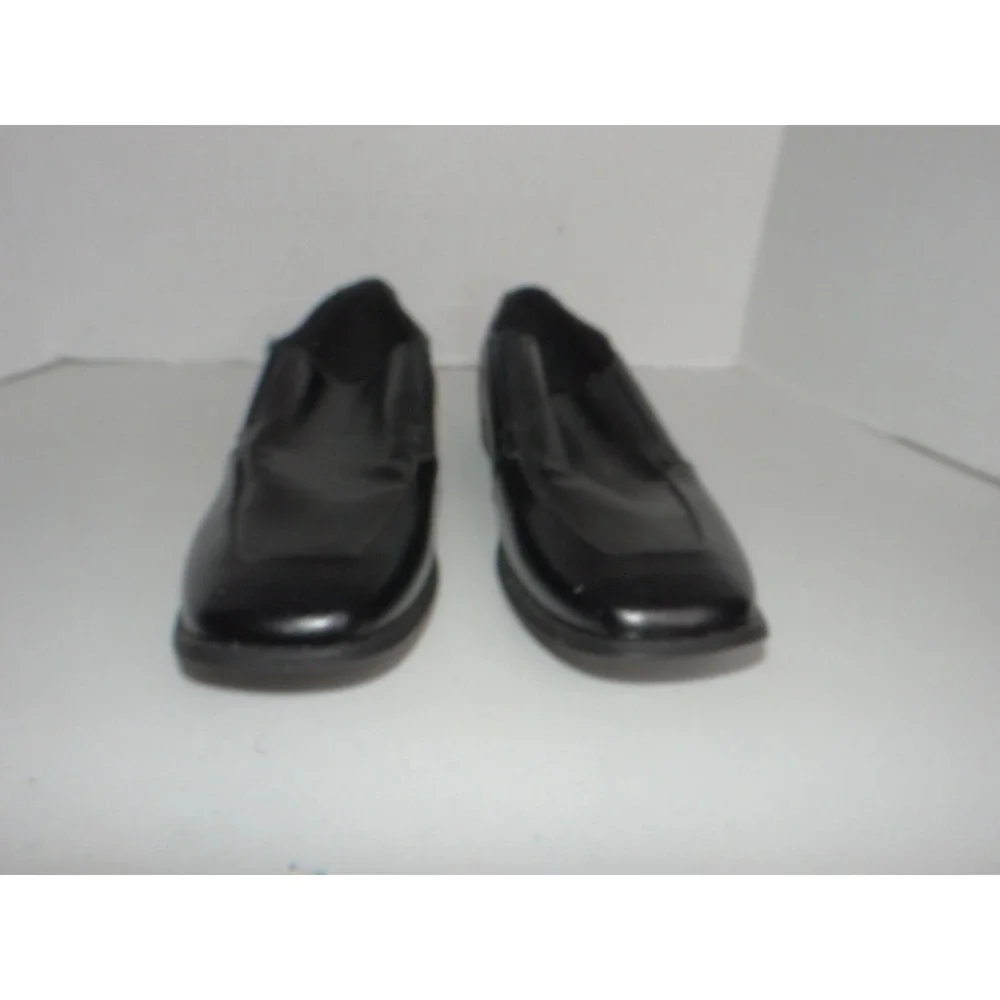 Sonoma Goods for Life Black Slip On Dress Loafers Square Toe Memory Foam Mens 7